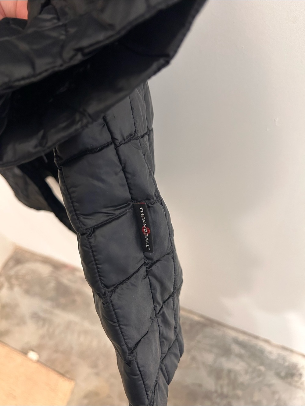 The North Face Black Quilted Hooded Puffer Coat - Picture 7 of 9